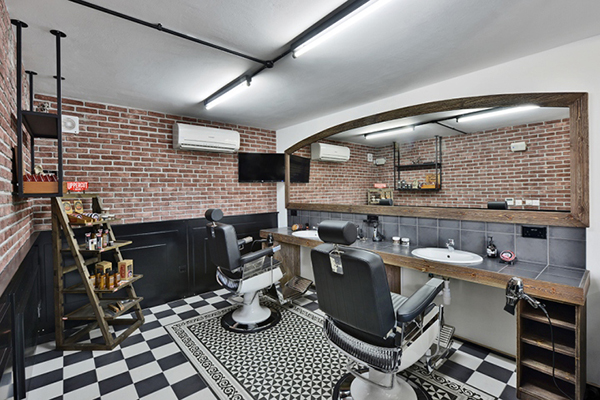 卓創(chuàng)裝飾-在合肥美發(fā)店裝修設(shè)計(jì)成這樣一定受歡迎！