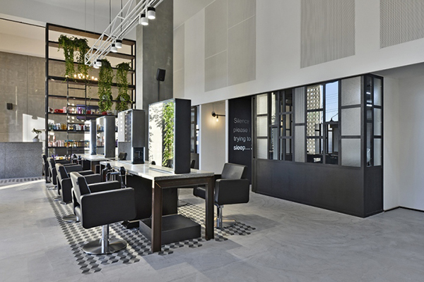 卓創(chuàng)裝飾-在合肥美發(fā)店裝修設(shè)計(jì)成這樣一定受歡迎！