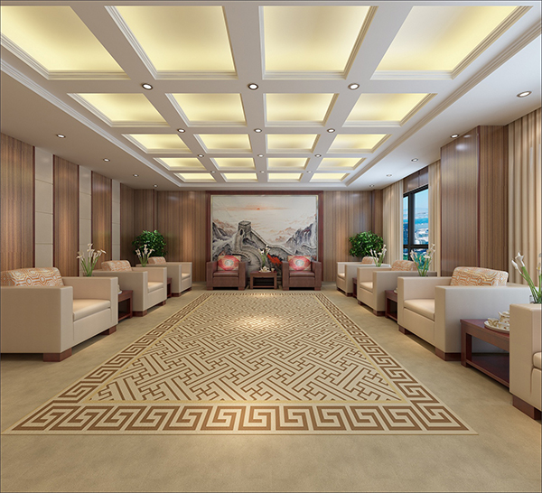 辦公室裝修效果圖-合肥卓創裝飾公司