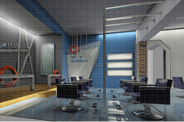 合肥美容美發店裝修設計